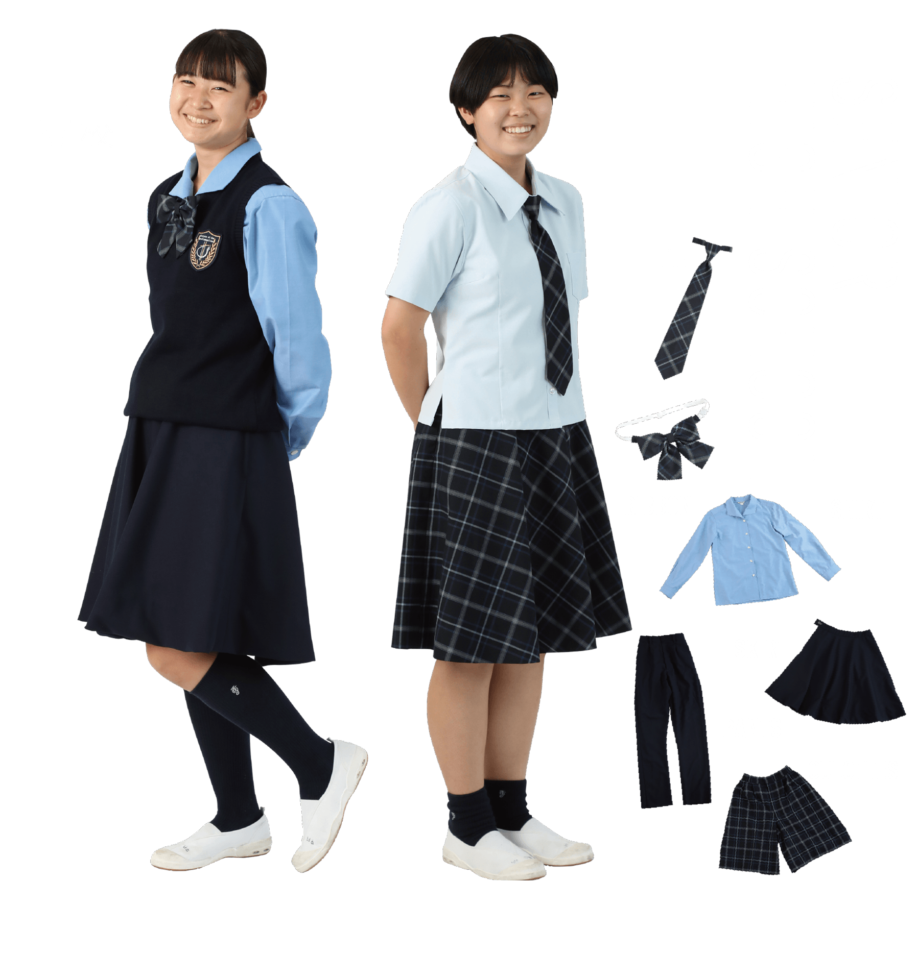 中学制服コーデ